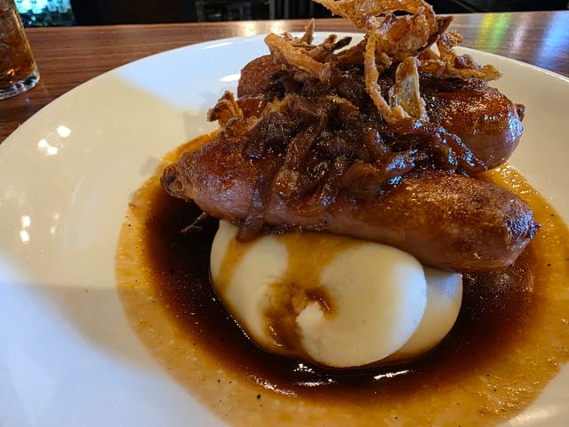 Bangers And Mash.