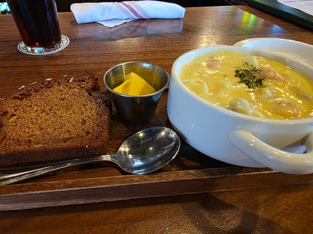 Irish Seafood Chowder.